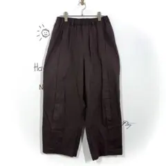 TUTIE. イージーワイドパンツ(M相当)バルーン ゆったり 体型カバー 無地