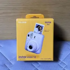 【未使用】富士フィルム instax mini 12 ライラックパープル