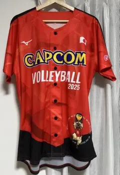 バレーボール ネーションズリーグ CAPCOM 応援シャツ2025