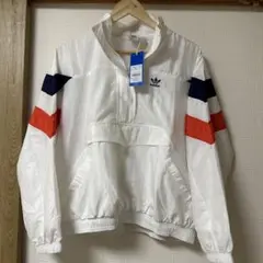 adidas アディダス ハーフジップウインドブレーカー Lサイズ 新品未使用