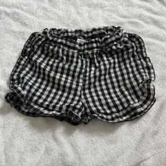 ハーフパンツ サイズ110 チェック柄