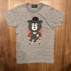 ビームス ザ ワンダフル デザインワークス ワンダーベア Tシャツ グレー【S】