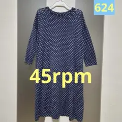 45rpm★コットンワンピース