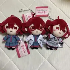 重音テト　ぬいぐるみマスコットvol.1 全3種コンプリート