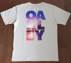オークリー 半袖Tシャツ スポーツウェア メンズLサイズ ベージュ【新品未使用】