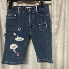 ANGEL BLUE デニムハーフパンツ S140㎝