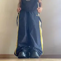 00s nike buggy wide nylon pants y2k teck