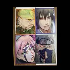 NARUTO疾風伝　ミニクリアファイルコレクション　サスケ　カカシ　 ガシャポン