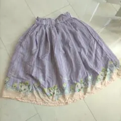 アクシーズファム 花柄 スカート