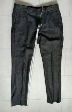 LANVIN　in blue　ダークグレー スラックス ウエスト