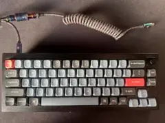 Keychron Q2 プレミアム・コイル式アビエイターUSBケーブル セット