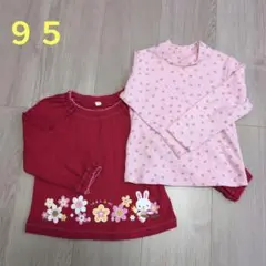 長袖Tシャツセット 95cm