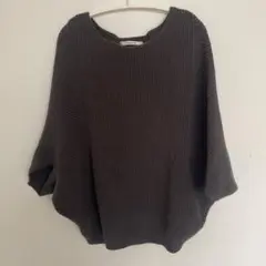 OUVRAGE CLASSE 五分袖ニット