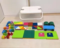 ピタゴラス　ピープル　ひらめきのプレート　キューブ　おまとめ品