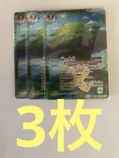 緑の世界　3枚セット