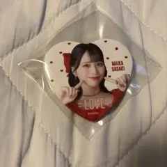 佐々木舞香　とくべチュ、して　缶バッジ