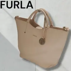 【極美品】フルラ　FURLA　アリッサ　トートバッグ　ハンドバッグ　2way