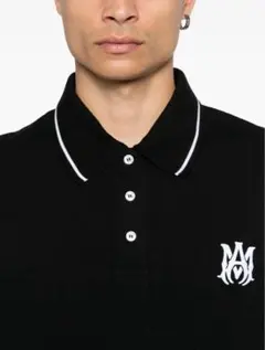 【即購入ok】AMIRI アミリ ポロシャツ 黒 M