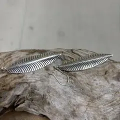 カレンシルバー　ピアス　ハンドメイド
