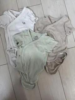H&M ベビー肌着 3色セット 56/62