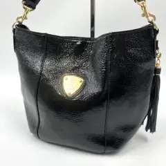 【極美品✨】アタオ　ショルダーバッグ　ワンショルダー　キャンディ　黒　レザー