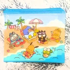 スシロー×はぴだんぶい★はぴなついえい！ファスナーポーチ★コラボ
