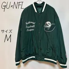 GU×NFLコラボスタジャン　ニューヨークジェッツ　サイズM