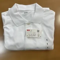 UNIQLO ドライカノコ ポロシャツ S ホワイト