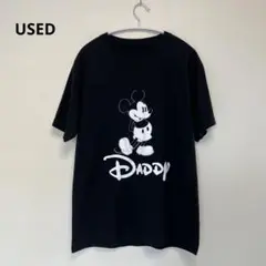 USED ミッキーマウス パロディTシャツ DADDY 希少品