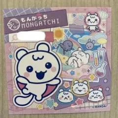 もんがっち ステッカー BANDAI おもちゃショー非売品