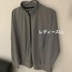 美品　しまむら　ドライ　ジップアップパーカー LL 大きいサイズ　長袖　上着