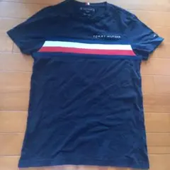 TOMMY HILFIGER ネイビー TシャツSsize
