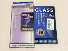 Google pixel 8 pro クリアケース ガラスフィルム セット