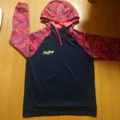 Rawlings フード付きウェア ネイビー/ピンク　　【美品】