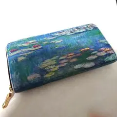 クロード・モネ　睡蓮　財布