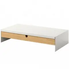 【イケア】IKEA ELLOVEN（エロヴェン） モニタースタンド 引き出し付き