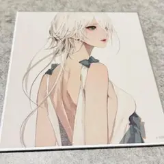 新品ニーア展　ヨナ　7 色紙