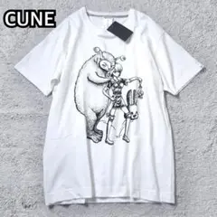 CUNE tシャツ 白 ウサギ 女の子 タグ付き