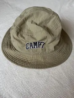 CAMP7 ベージュ ハット 調整可能