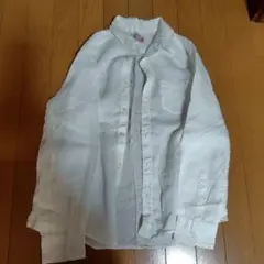 ロペピクニック　リネンシャツ　白