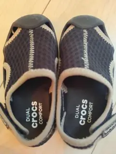 Crocs Dual Comfort サンダル c8　ブラック