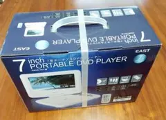 7型ポータブルDVD プレーヤー　PDVD-707-W
