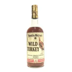 最終値下げ中！特級　ワイルドターキー　8年　375ml　1980年代物　未開封 最終値下げ中！特級 ワイルドターキー 8年 375ml 1980年代物 未