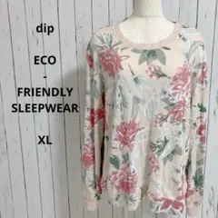 dip☆大きいサイズ　XL　長袖　パジャマ上　花柄　ルームウェア　レディース