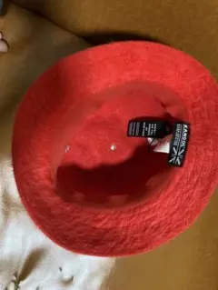 KANGOL バケットハット レッド