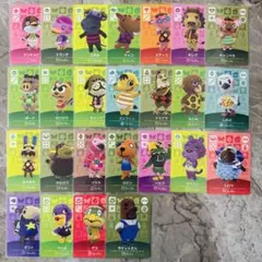 あつまれどうぶつの森 amiiboカード 3弾 まとめ売り 25枚 被りなし