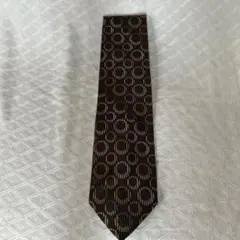 おまとめ買いOK 円形パターン ネクタイ
