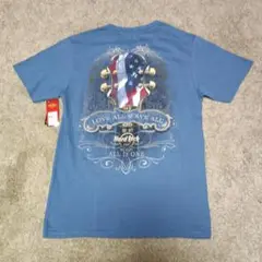 ハードロックカフェTシャツ Headstock Flag Tee S