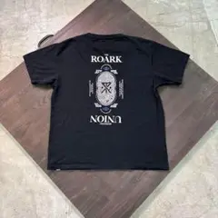 7SM4 バックプリントTシャツ　黒　M 古着used