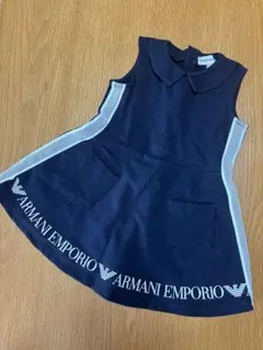 EMPORIO ARMANI ブラックワンピース 18M